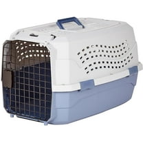Double Door Top Loading Hard Sided Dog and Cat Pet Travel Crate