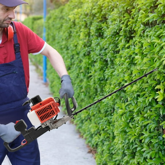 Double-edged Hedge Machine Trimmer, Hedge Trimmer, With Double-sided Cutting Blades And A High Power Of 0.65kw