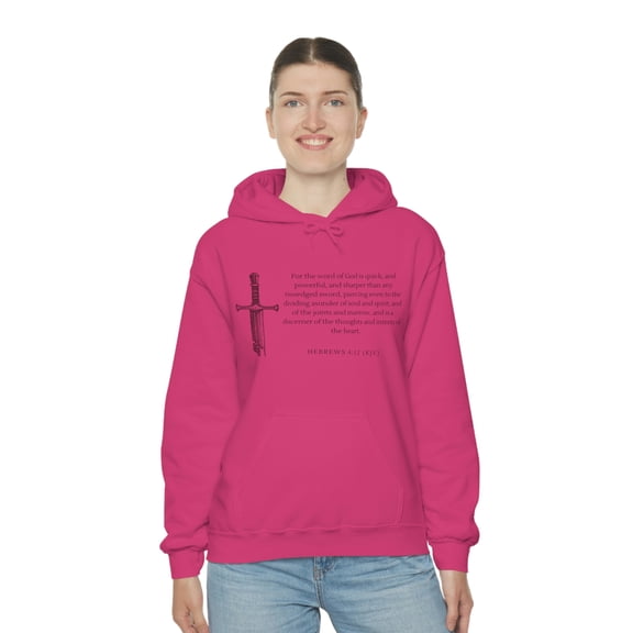Double edged sword, Unisex Heavy Blend Hooded Sweatshirt