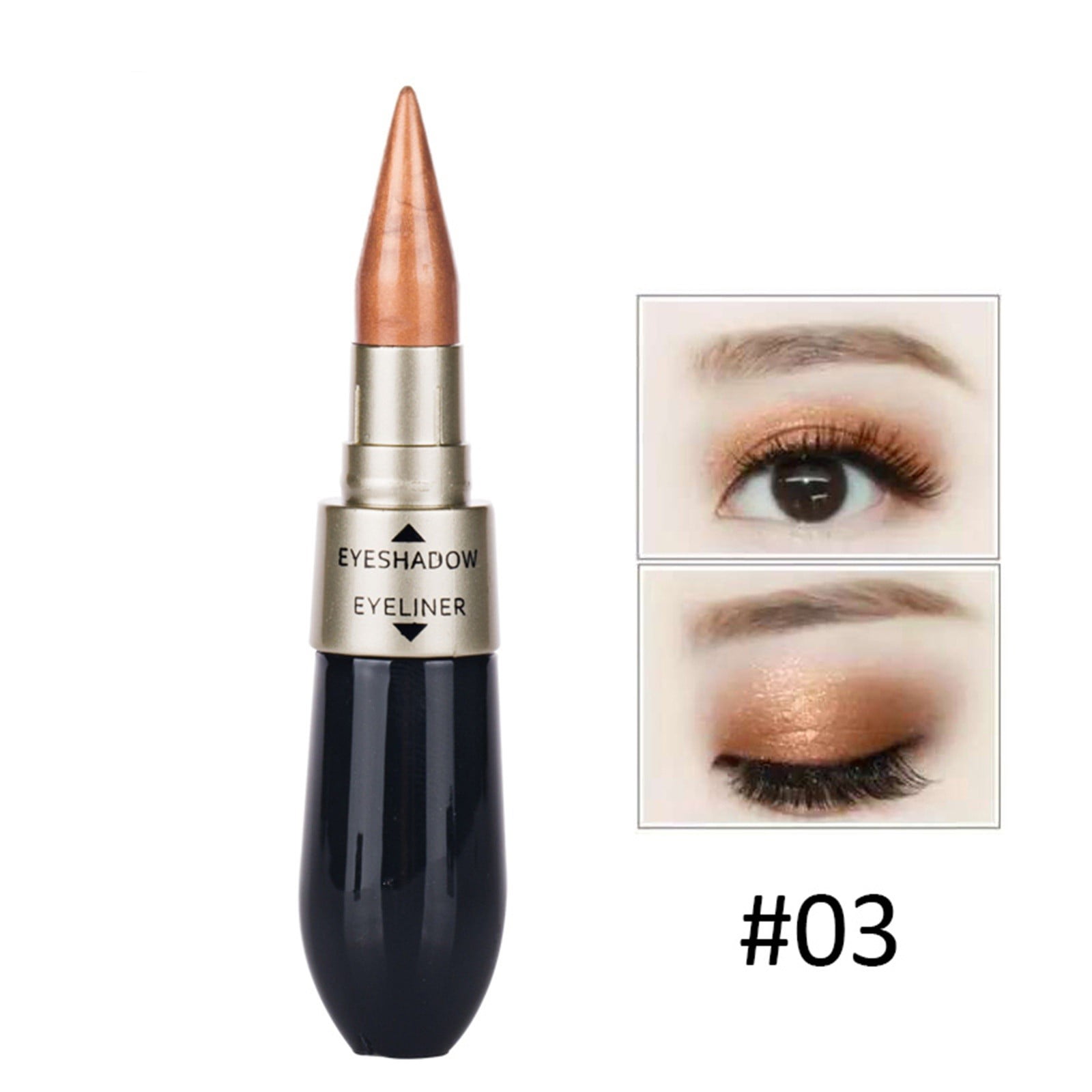 Doubleend Liquid EyeShadow Combination Easy To Wear Makeup 9ML Doll