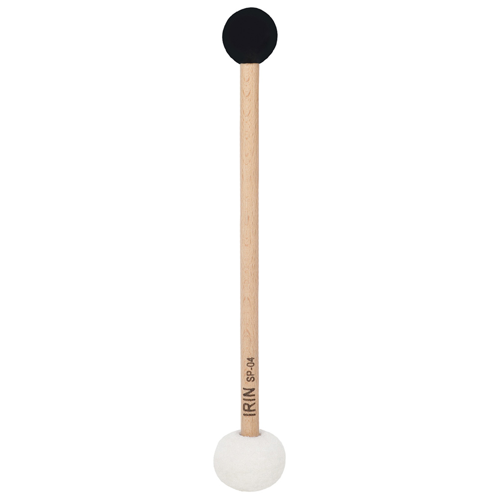 Doubleended Rubber Felt Bass Drum Mallet Mallet Stick with Wooden