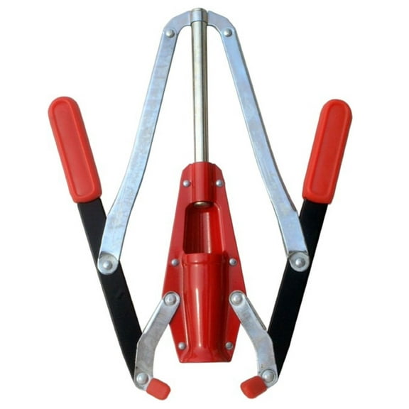 Double handled corker for home brew wine bottling by Hambleton Bard