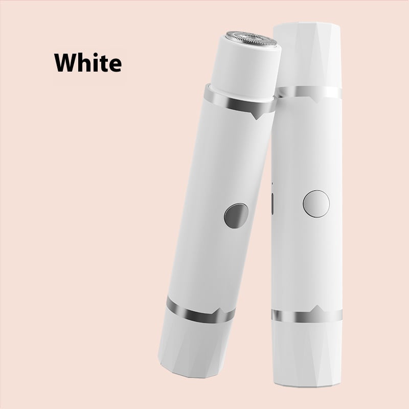 Double-head New Generation Body Hair Trimmer For Face Body Intimate Areas Removable Cutter Head Assembly For Easy Cleaning
