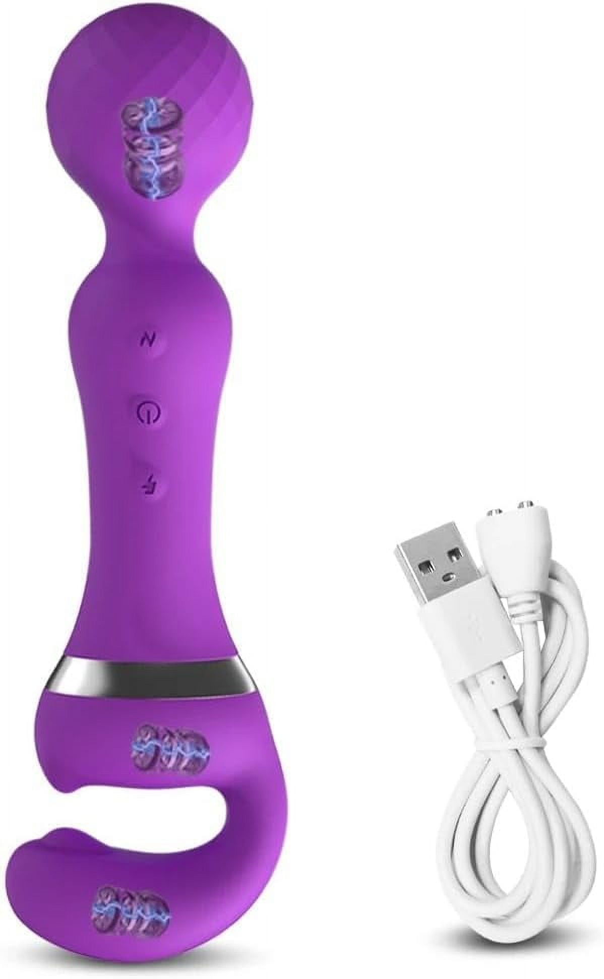 Double Head Orgasmic Vibrator Female Big Head Strong Vibration AV Stick double-head-orgasmic-vibrator-female-big-head-strong-vibration-av-stick