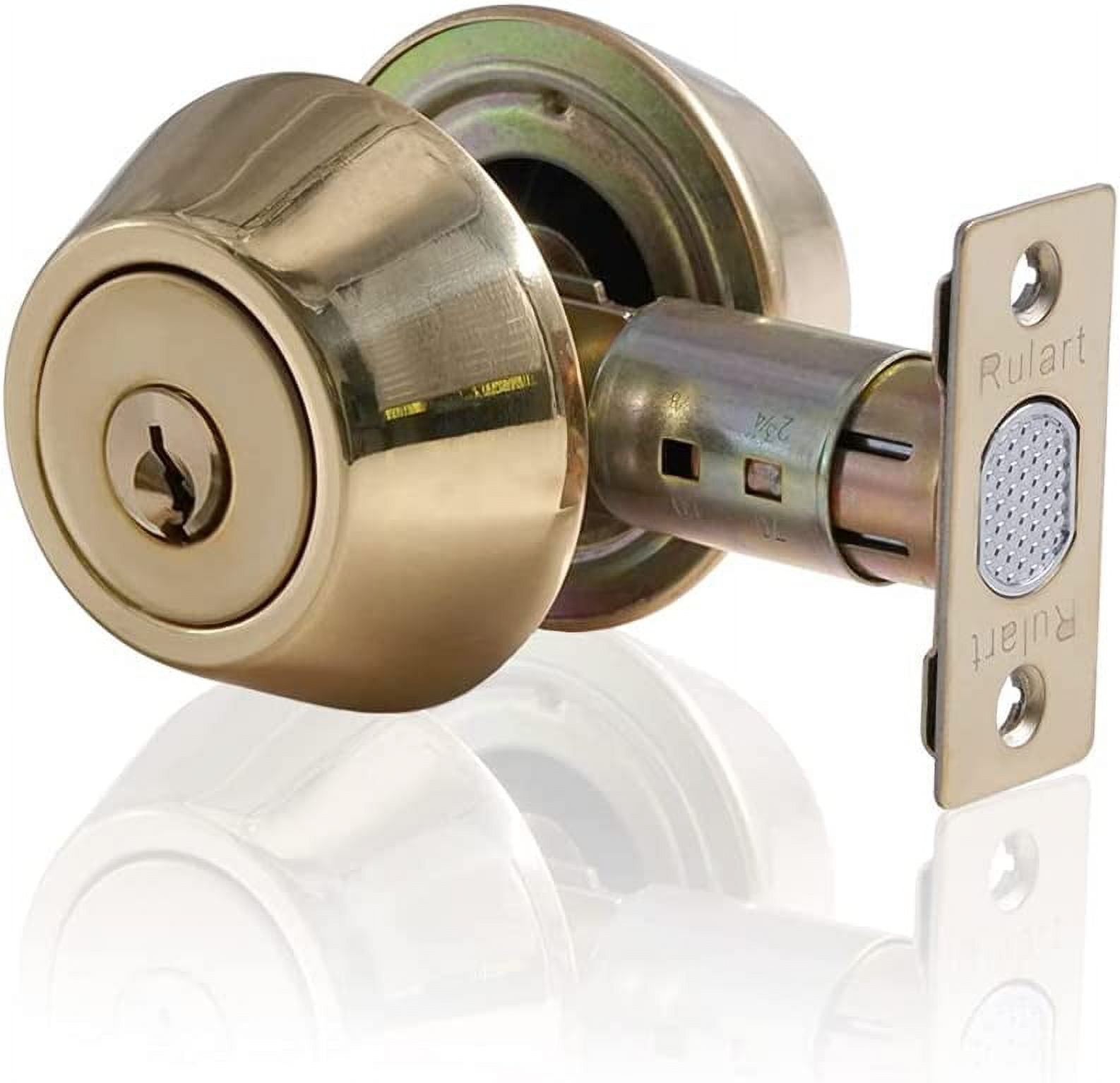 Double keyed Deadbolt Lock Keyed on Both Sides, 2Way Adjustable