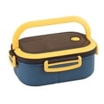 thumbnail image 1 of Double-layer Bento Box with Compartments, Microwave-safe Lunch Box, Divided Meal Prep Container with Separators, Portable Food Storage Container, Leakproof, 1 of 6