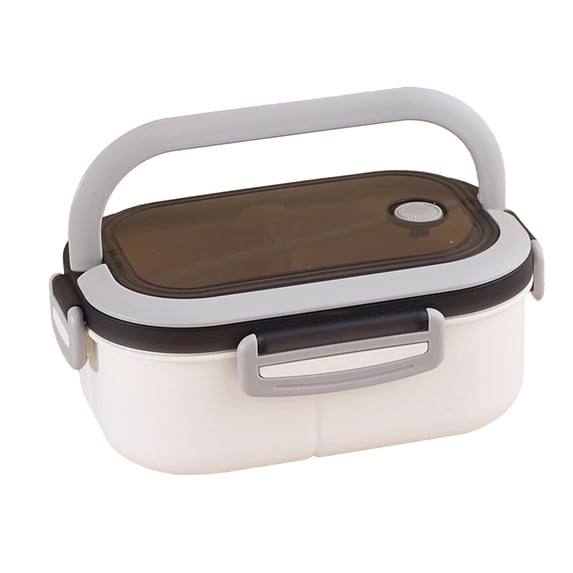 Double-layer Bento Box with Compartments, Microwave-safe Lunch Box, Divided Meal Prep Container with Separators, Portable Food Storage Container, Leakproof