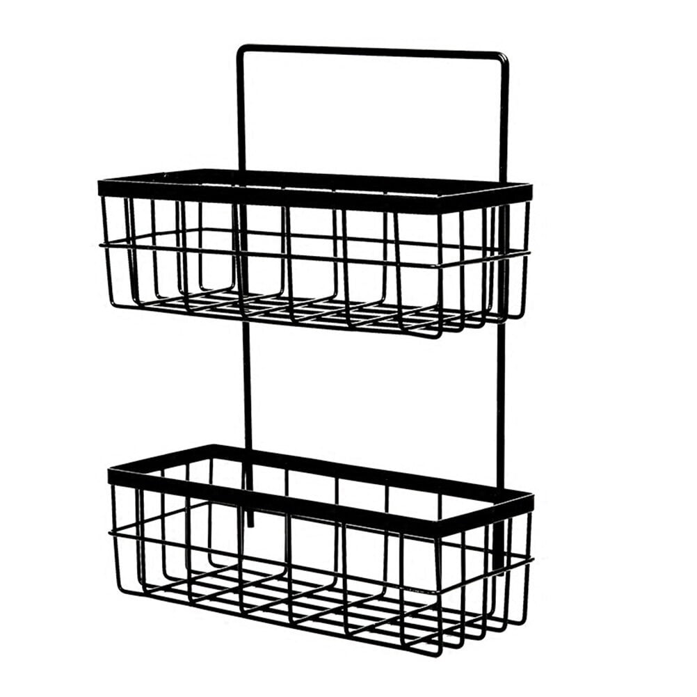Double-Tier Wall Mounted Sink Storage Rack for Kitchen and Bathroom ...