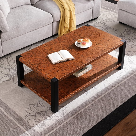 Double - layer display option / For TV viewing / Long - lasting coffee table
