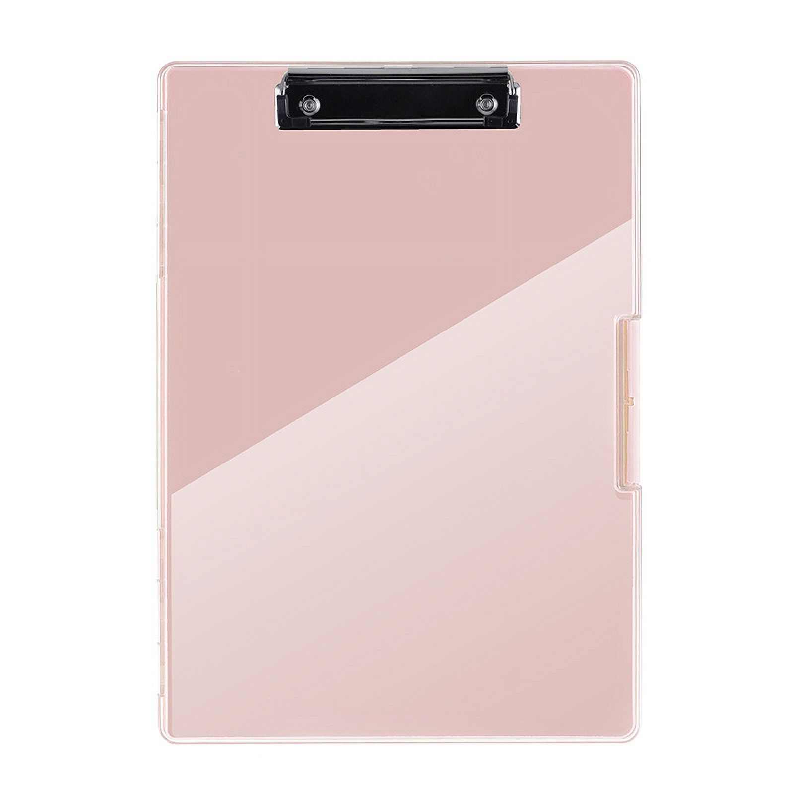 Double-layer transparent file box A4 data box plastic writing board ...