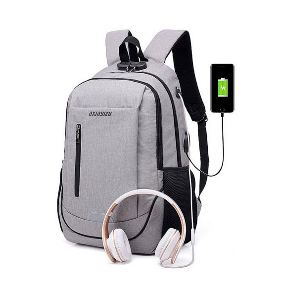 Double leisure travel computer backpack,Blue
