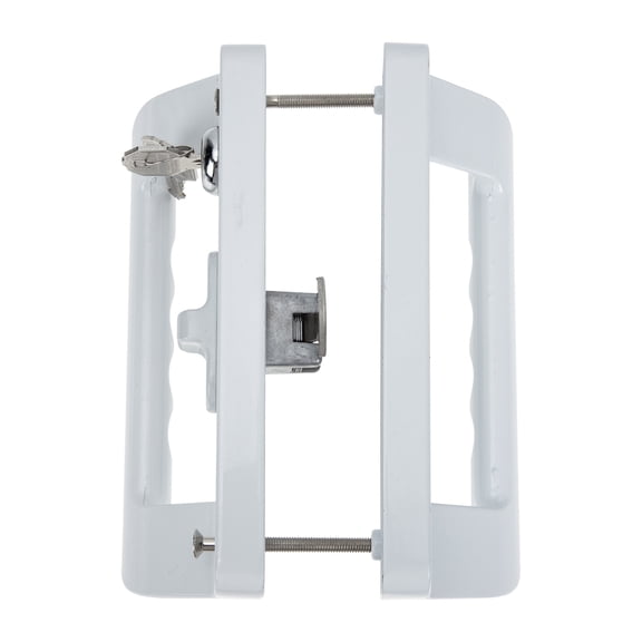 Double-page Sliding Door Lock Lever Handle Barn Handles Heavy Duty Patio Cabinet Locks Glass Knob
