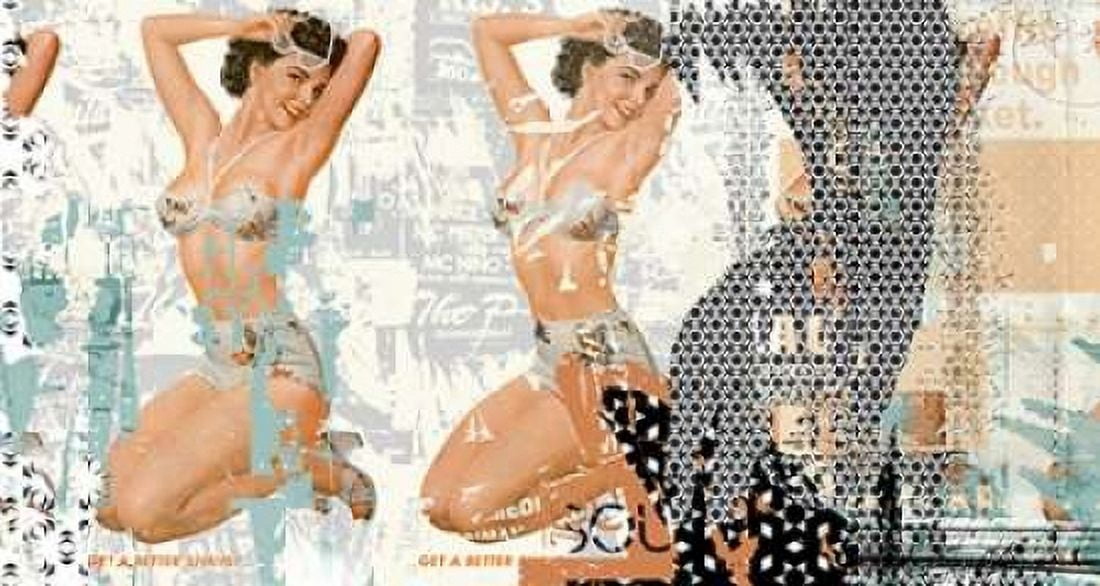 Double pin-up Canvas Art - Teis Albers (24 x 36)