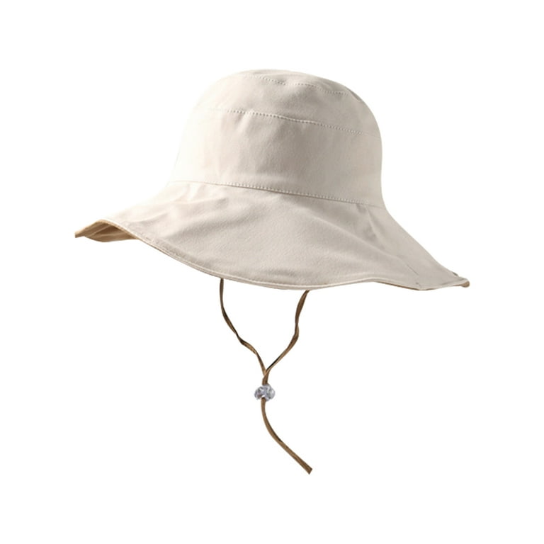 Hdhdeueh Women Elegant White Sunshade Hats Casual Simple Outdoor