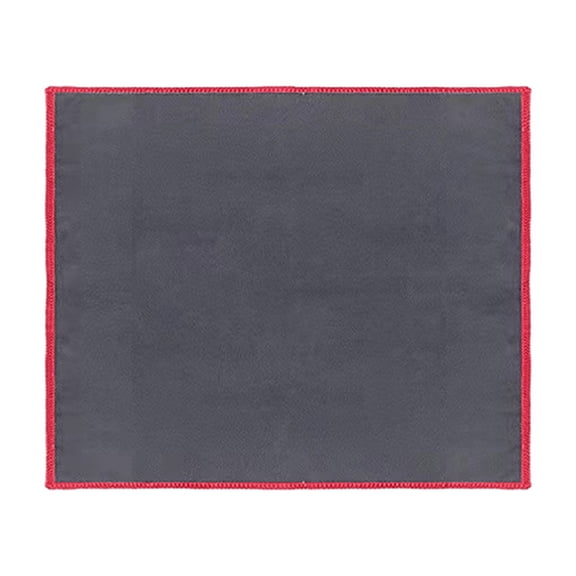 Double-side Design Suede + Fine Fiber Cloth Cleaning Towel Car Accessories Auto Super Absorbent Wash Drying Polishing Cloth, Red