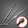 Doubleside Stainless Steel Cerumen Piker Ear Wax Removal Ear Waste