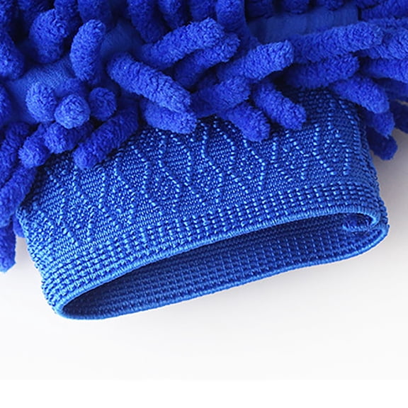 Double-sided Car Wash Gloves, DELESYS Car Wash Mitt Microfiber, Scratch-Free and Lint-Free, Premium Chenille Microfiber Wash Regular Size