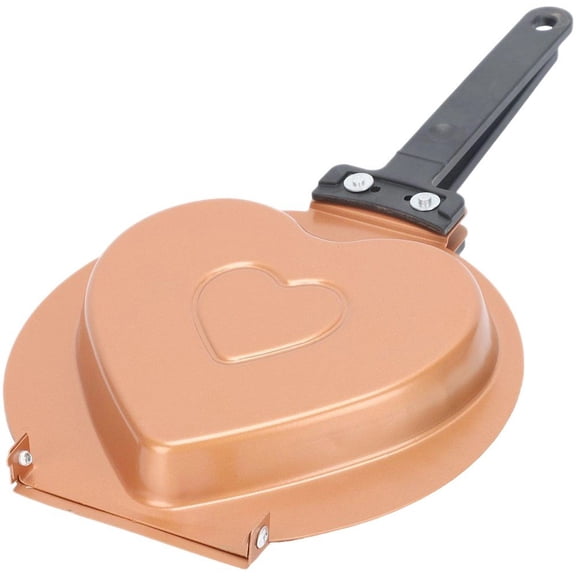 Double-sided Frying Pan With Heat-resistant Handle, Non-stick Pancake Maker Stovetop Toasted Sandwich Panini Maker For Kitchen