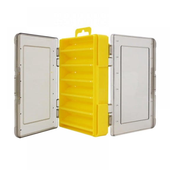 Double-sided Lure Box, Fishing Tackle Box, Floating Storage Box, Portable Fishing Tackle Box Storage Box