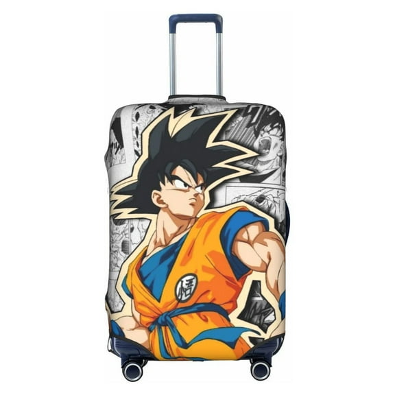 Double-sided Printed Dragon Ball Luggage Cover Goku Travel Suitcase Protector Baggage Covers Medium