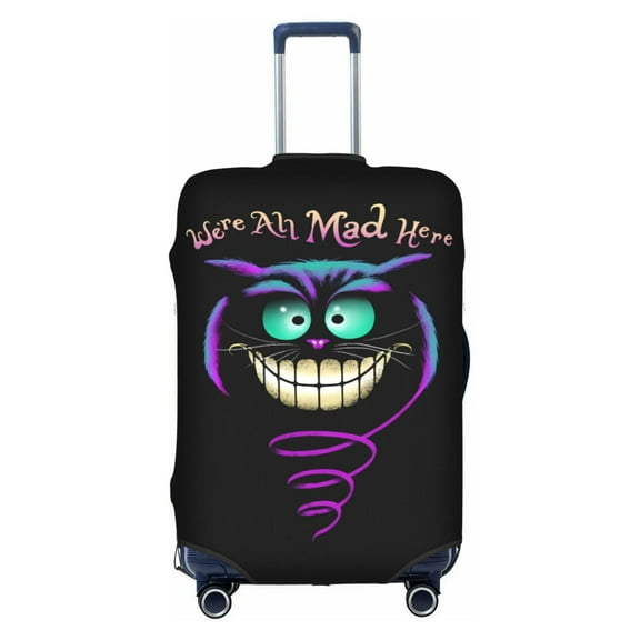Double-sided Printed Luggage Cover Alice in Wonderland Travel Suitcase Protector Baggage Covers Small