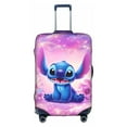 thumbnail image 1 of Double-sided Printed Luggage Cover Stitch Travel Suitcase Protector Baggage Covers X-Large, 1 of 8