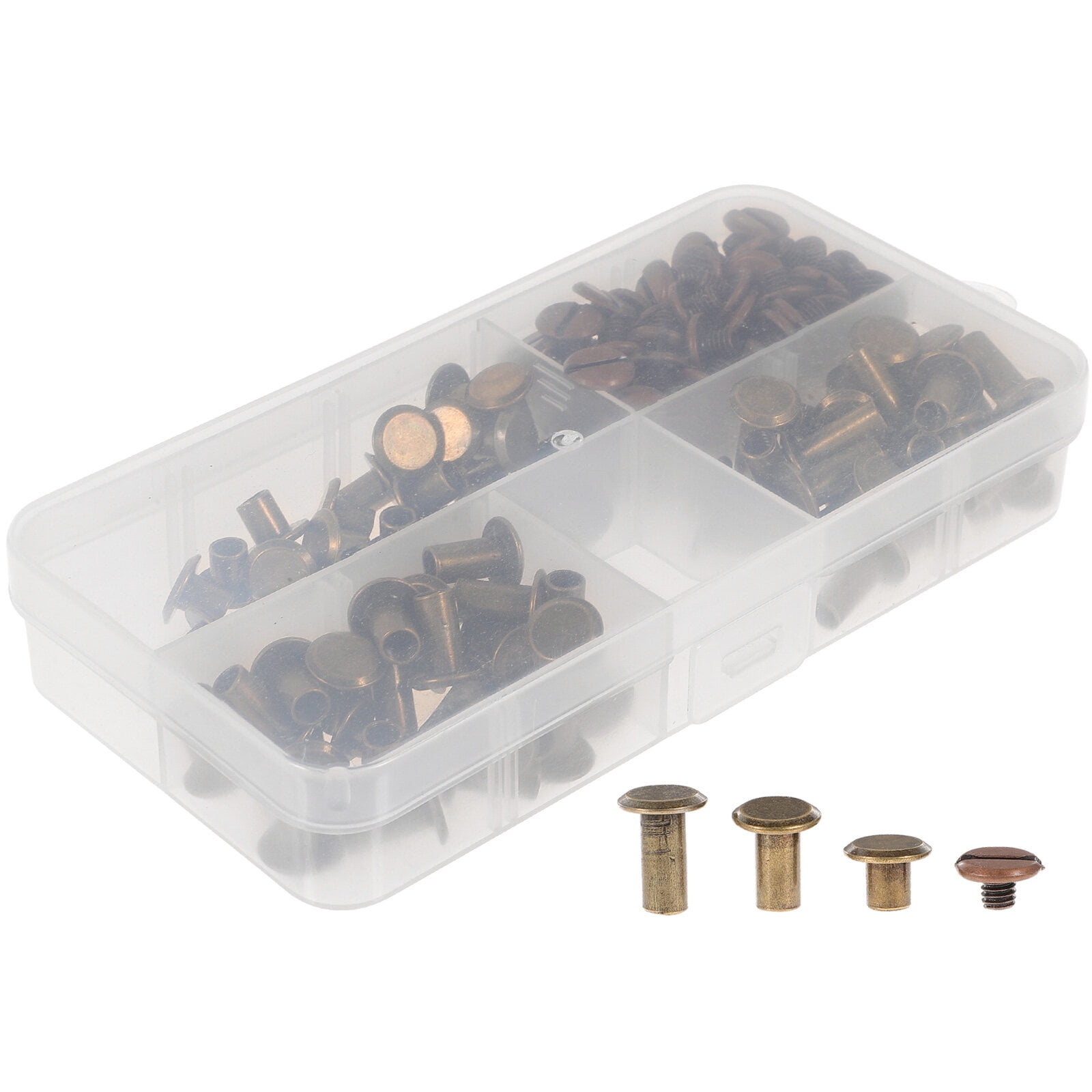 Doublesided Rivet Buckle Leather Repair Rivets Studs Delicate Punk