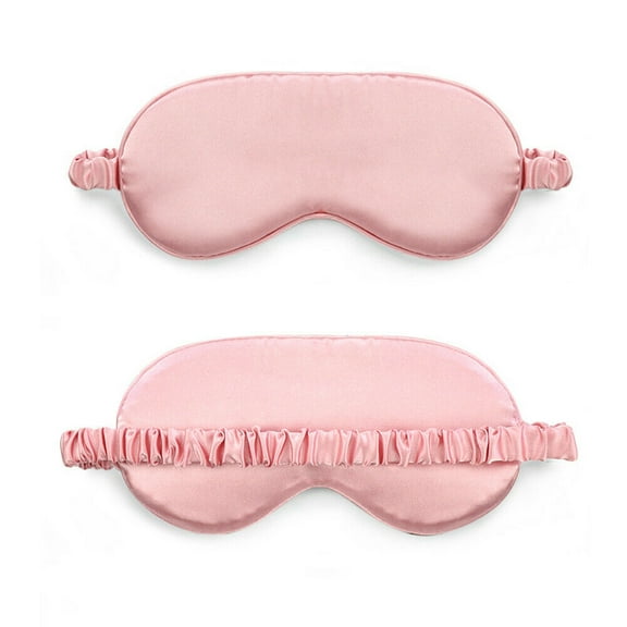 Double-sided Satin Silky travel Sleep Eye Mask Cover Padded Blindfold Smooth