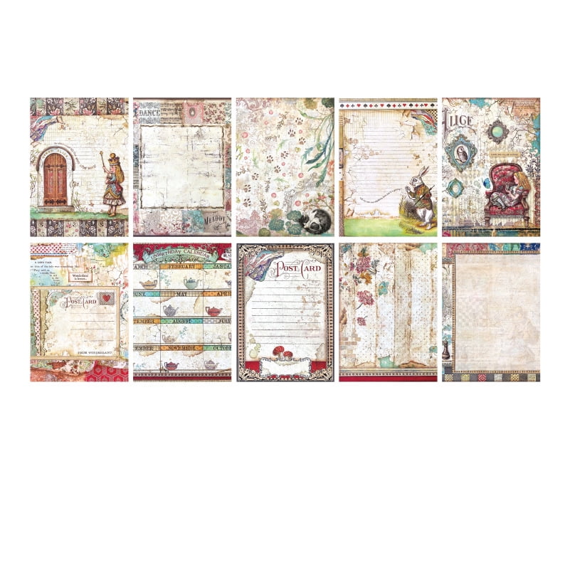 Double-sided Scrapbook Paper Pads for DIY Album Scrapbook Background Paper Diary Decoration Human 175x125mm 50 sheets/set Paper