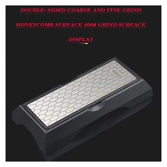 Double-sided Sharpening Stone 400#/1000# with Coarse And Fine Grit And Non-slip Base - Suitable for Kitchen Knives, Chisels, Axes, And Woodworking Tools, Providing Practical Gifts for The Home