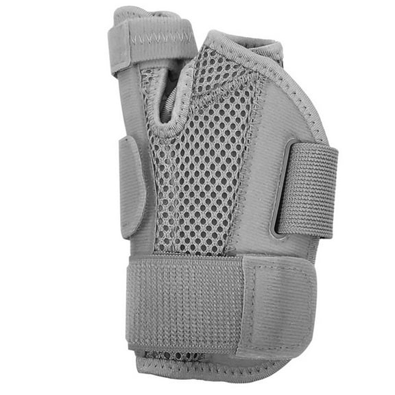 Double-sided copper injection thumb support for tendinitis, arthritis, injury, pain relief