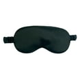 thumbnail image 1 of Double-sided simulation silk sleeping eye mask, made of simulation silkblack, 1 of 4