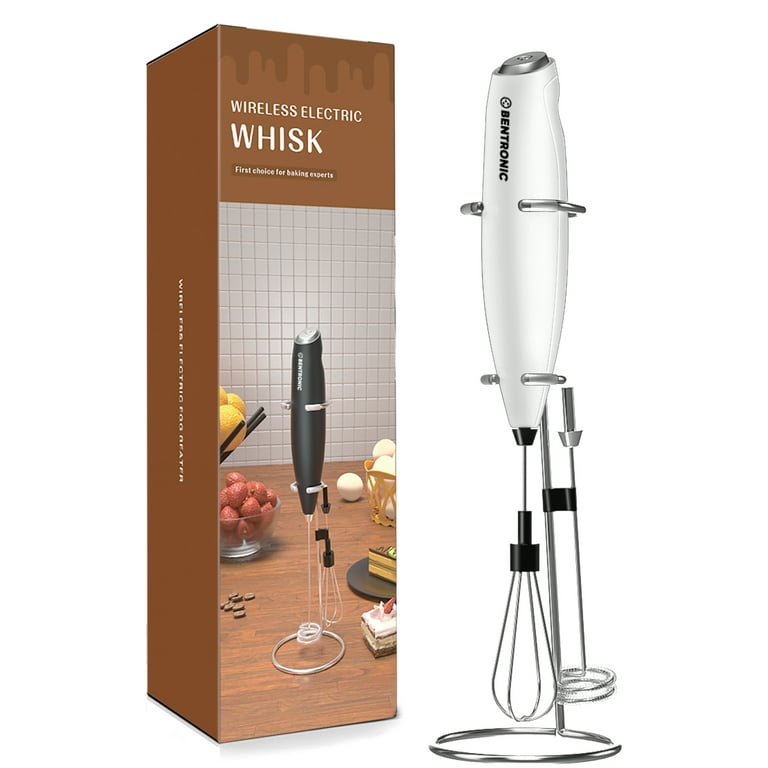High Speed Milk Frother Whisk with Stand – Beautifully Bamboo