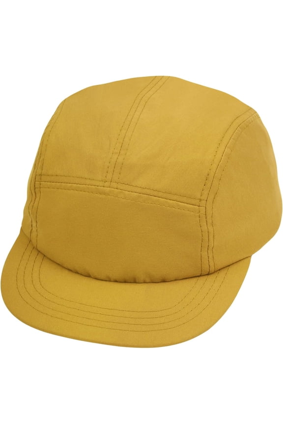 5 Panel Hat for Men, Quick Drying Sun Hat Unique Design Short Brim Bump Cap