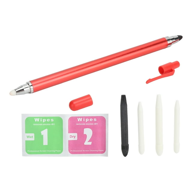 DoubleEnd Stylus Pen for Touch Screens Replacement High Sensitivity Tablet Stylus Pen for Ipad
