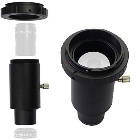 DoubleSun 1.25inch Adapter Mount-for Canon EOS/Rebel Camera and Telescope Eyepiece-CA1 Extension Tube M42 Thread T
