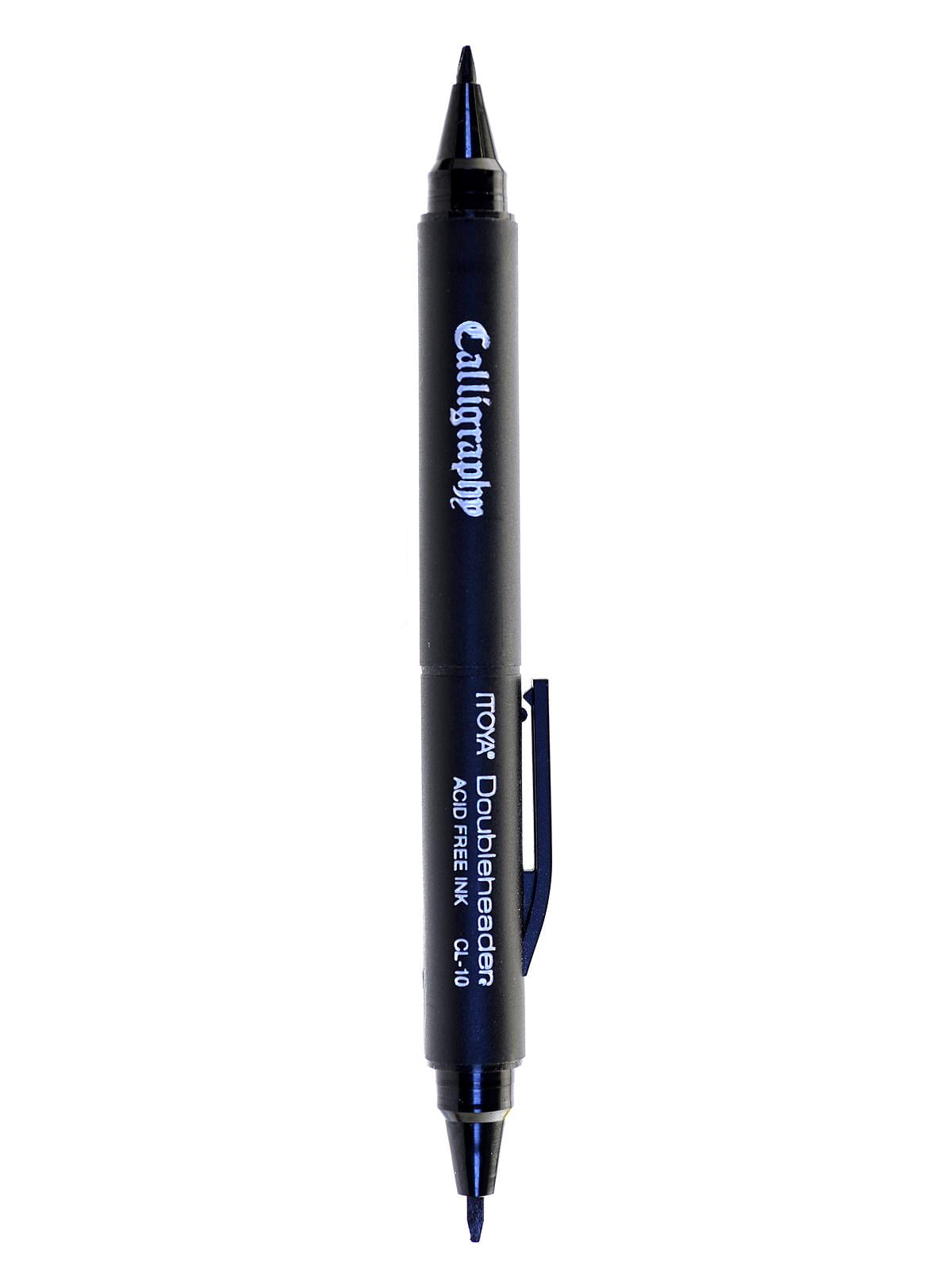 Doubleheader Calligraphy Marker black (pack of 12)