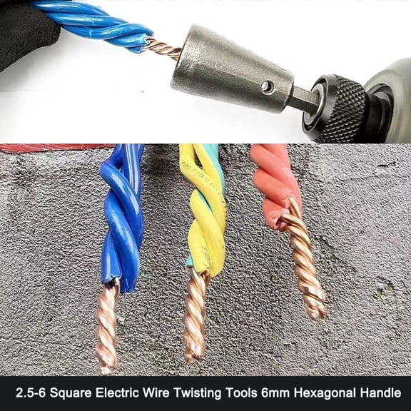 Doubler, Drill Wire Tools Tool Cable Wire Tool Hand Drill 2.5-6 6mm Handle Cable Tools 6mm Handle Drill And Wrench Cable Ers Hand Tool 6mm Shank Drill Wire Wire Drivers