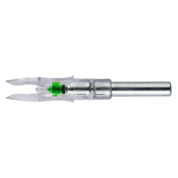 Nockturnal-S Lighted Nock for Arrows with .244 Inside Diameter Green Color