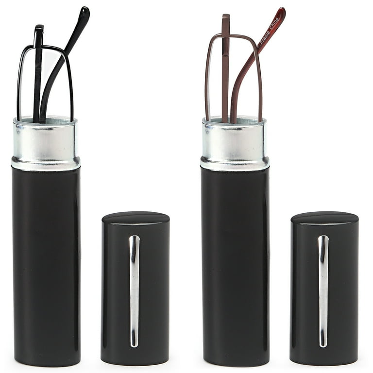 Reading glasses hard sales tube case