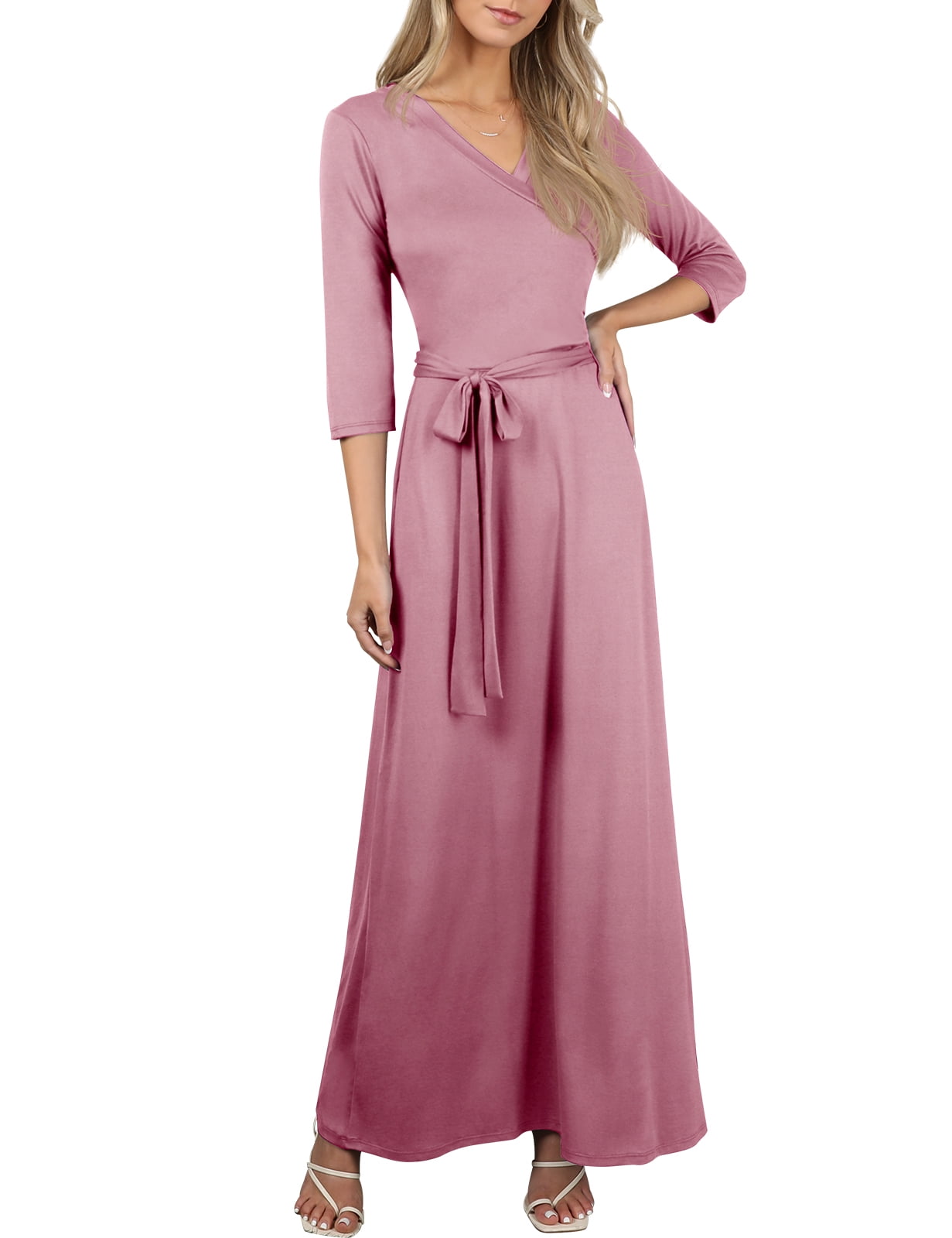 chinese dress ladies PRETTYGARDEN Women's Summer Wrap Maxi Dress Casual Boho Floral V Neck Short  Sleeve Ruffle Hem Split Beach Long Dresses (Black,X-Small) at Amazon  Women's Clothing store