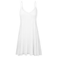 thumbnail image 1 of Doublju Women's Casual Spaghetti Loose Swing Slip Dress (Plus Size Available), 1 of 4