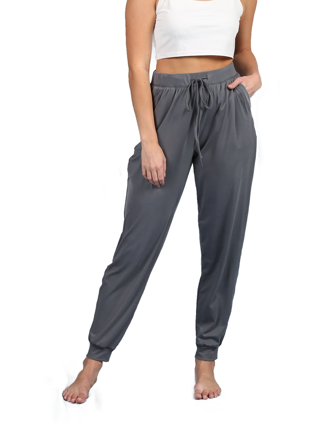 Plus Elasticized Waist Jogger Jumpsuit