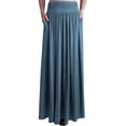 thumbnail image 1 of Doublju Women's Flowy Flared Comfy Maxi Skirt (Plus Size Available), 1 of 4