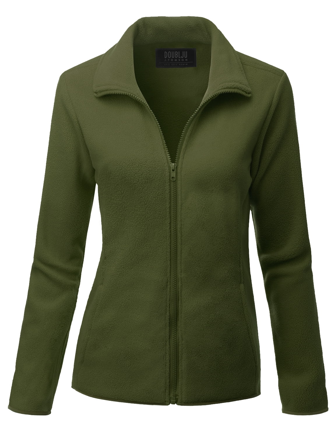 Doublju fleece store moto jacket