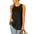 thumbnail image 1 of Doublju Women's Round Neck Sleeveless Tunic Tank Tops (S-3X), 1 of 4