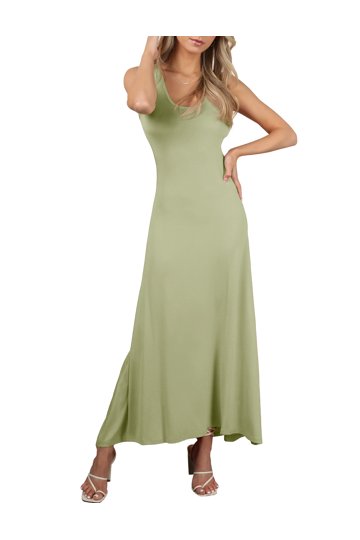 knee length dresses for ladies DOUBLJU IN THE GARDEN RUFFLE MAXI DRESS