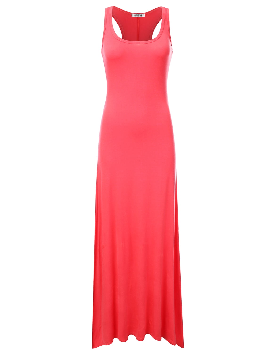 racerback tank maxi dress Marbella Cotton Racerback Tank Maxi Dress