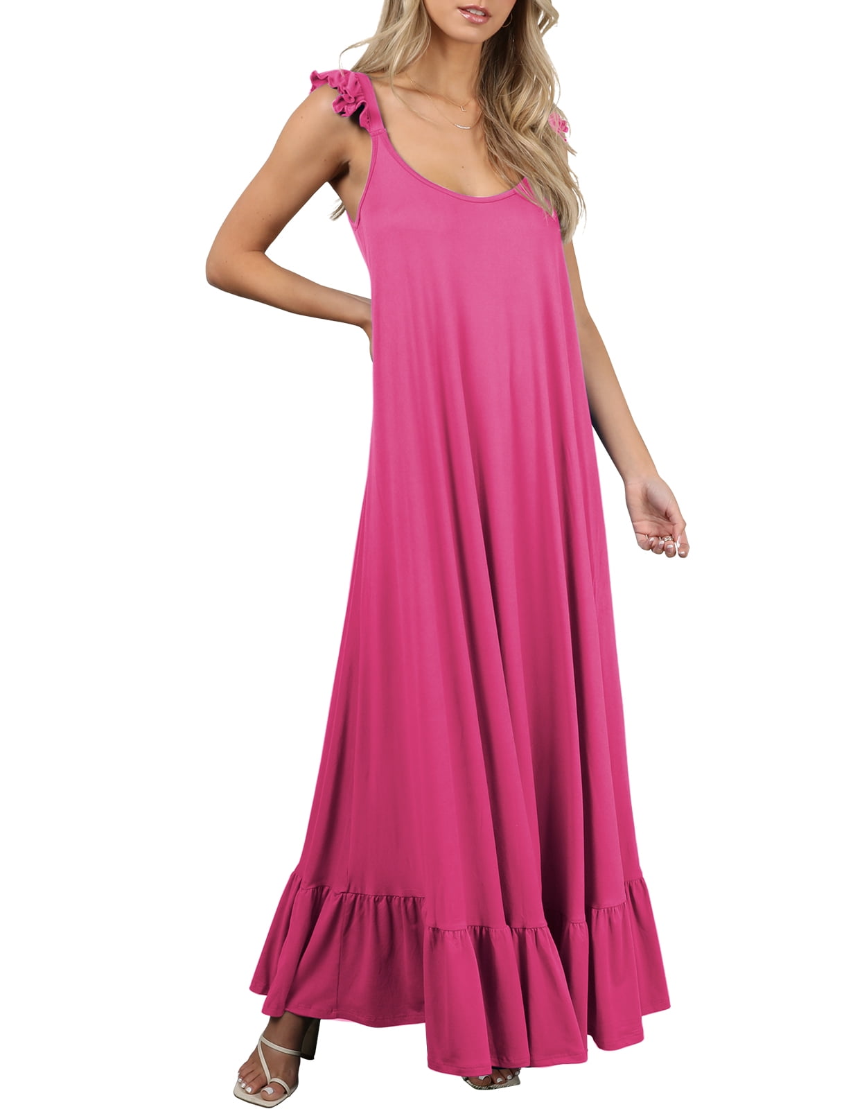 chinese dress ladies DOUBLJU Casual High Waisted Maxi Skirts Elastic Waist Band Ankle Length  Trendy Summer Long Skirt for Womens with Plus Size, Cwbls041_camel, Small :  Amazon.ca: Clothing, Shoes & Accessories