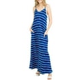 thumbnail image 1 of Doublju Women's Spaghetti Strap Maxi Dress with Pockets (Plus Size), 1 of 3